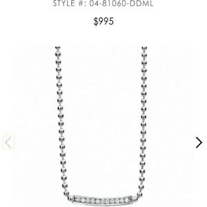 Lagos Caviar Spark Necklace